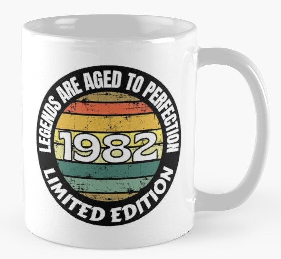 Birth Year Mug 1982